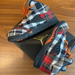 Kids AIR JORDAN 5 RETRO PLAID (10C)